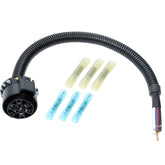 MECMO front USCAR 7-pin socket showing secure fit and easy hookup