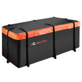 MeeFar front view on steel cargo basket showing full weatherproof protection
