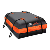 MeeFar rooftop bag front view showing capacity and waterproof protection