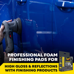Meguiar's foam texture close-up highlights even product distribution