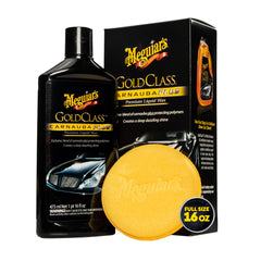 Meguiar's soft foam applicator close-up for even, controlled application