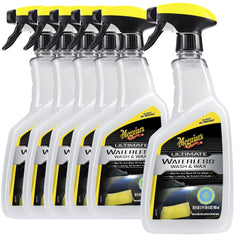 Meguiar's front 26 oz spray bottle showing product and easy application benefit