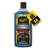 Meguiar's front label on 16 oz bottle showing product clarity and brand trust