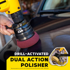 Meguiar's G3500 polishing pad closeup showing texture for even product distribution
