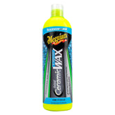 Meguiar's bottle front label showing product and benefits