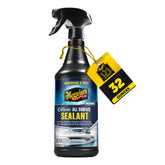 Meguiar's bottle front label showing product and easy spray benefits