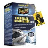 Meguiar's front packaging showing kit contents and restoration benefit