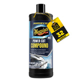 Meguiar's bottle front label showing product name and size for clear identification