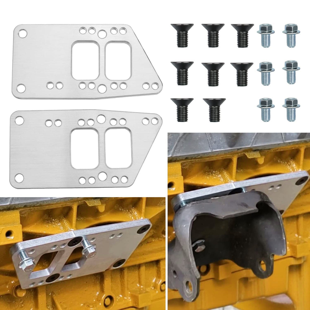 Mejiao front view adapter plates showing precise fit and durable finish