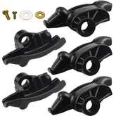 Mekar front view of five-pack plastic mount heads showing protection benefit