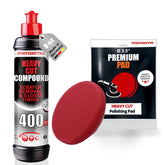 menzerna front packaging showing complete kit for quick paint correction