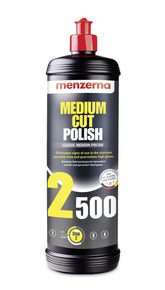 menzerna front packaging of Polish Kit I showing kit contents and professional finish benefit