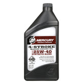 Mercury front quart bottle showing product branding and quick identification benefit