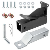 metlead front receiver hitch showing sturdy mount and reliable towing