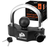 METOWARE front view showing compact lock body and finish, adds visible theft deterrence