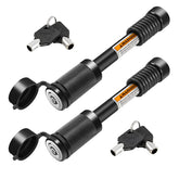 METOWARE two-pack front view showing locks and keys, secure storage