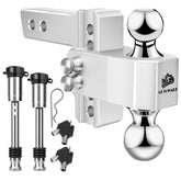 METOWARE front view ball mount showing sturdy construction and easy fit