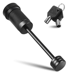 METOWARE front view lock on trailer coupler showing secure fit and safety