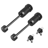 METOWARE front view lock mounted on trailer tongue for secure towing