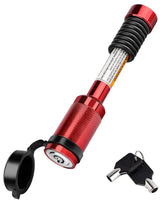 METOWARE front view of locked hitch pin showing secure fit and visibility