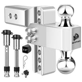 METOWARE front view showing 2.5" receiver for versatile towing