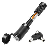 METOWARE hitch lock front profile showing rugged steel construction and secure fit