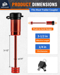 METOWARE rotating lock head closeup illustrating flexible installation angles