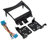 Metra front bezel view showing clean double-DIN opening and factory look benefit