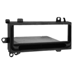 Metra 99-6000 front panel in black showing clean single-DIN fit and factory look