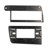 Metra conversion bezel front view showing precise fit and factory finish for clean install