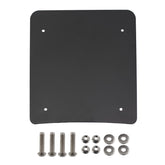 MGWILL front view of replacement plate showing fit and durable finish