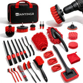 MIANYINGR front view of full 32-piece kit showing organized tools and handbag, convenient portability