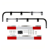 MIAOKUI front view of hanger kit showing full straight bar and tape benefit