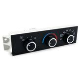 MiCCiKA front climate control module front panel showing factory-style fit and restored controls