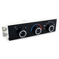MiCCiKA front climate control module front panel showing factory-style fit and restored controls