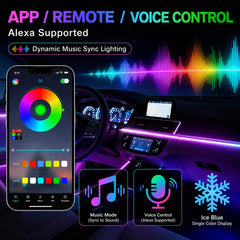 MIFEIHONGE footwell illumination at night enhancing visibility and cabin mood