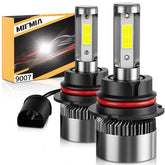 MIFMIA front packaging showing 9005/HB3 bulbs and benefits