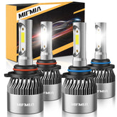 MIFMIA front view showing four bulbs and bright output benefit