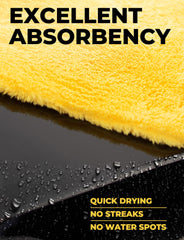 Mighty Cleaner detail of edgeless seam-free edge preventing abrasion on paint