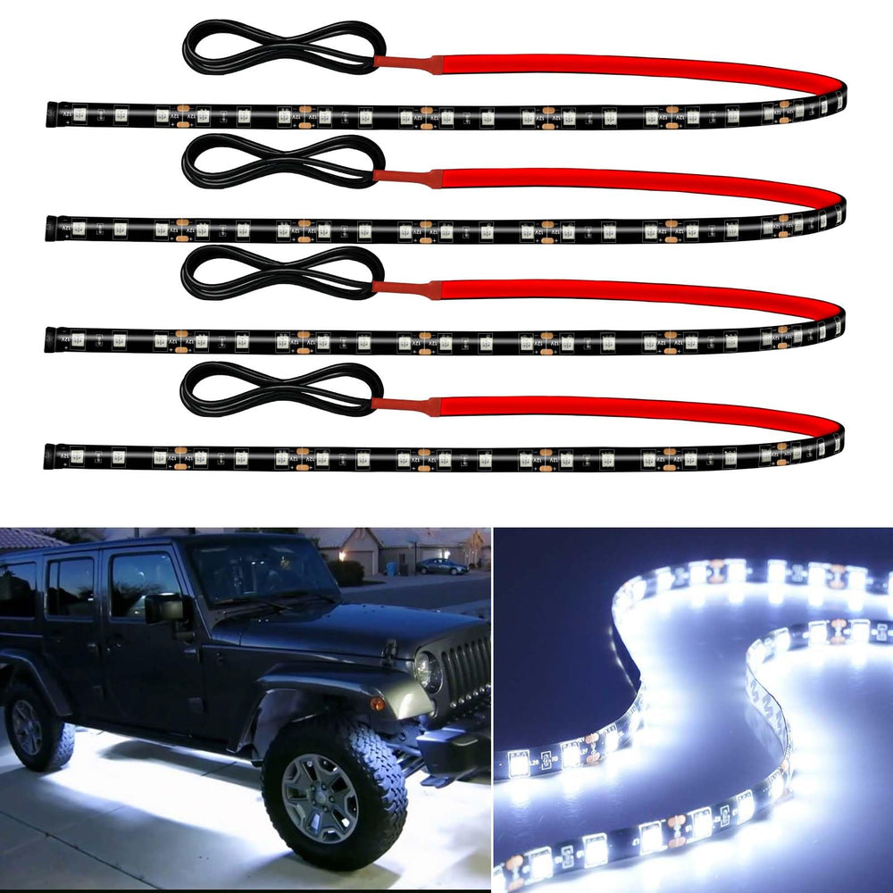 Miisiya front view showing 24-inch strip and bright white illumination benefit