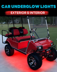 Miisiya installed undercar lighting on car demonstrating visibility
