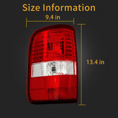 MiKaFex close-up of clear red lens and amber reflector for improved visibility