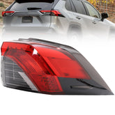 MiKaFex right outer tail light front view showing clean lens and fit