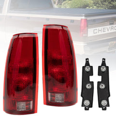 MiKaFex tail light front view showing fit and finish for Chevy GMC trucks