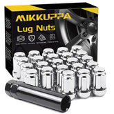 MIKKUPPA lug nuts front packaging showing set and key, durable replacement