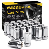 MIKKUPPA front view of 24-piece lug nuts pack showing ready-to-install kit