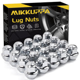 MIKKUPPA front view lug nut set showing clean OE-style appearance and reliable fit
