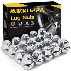 MIKKUPPA front view lug nut set showing clean OE-style appearance and reliable fit