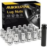 MIKKUPPA front view packaged lug nuts showing full 24-piece set and neat presentation