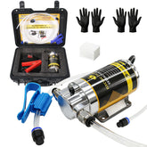 MILADO front view compact pump showing controls and housing for easy storage